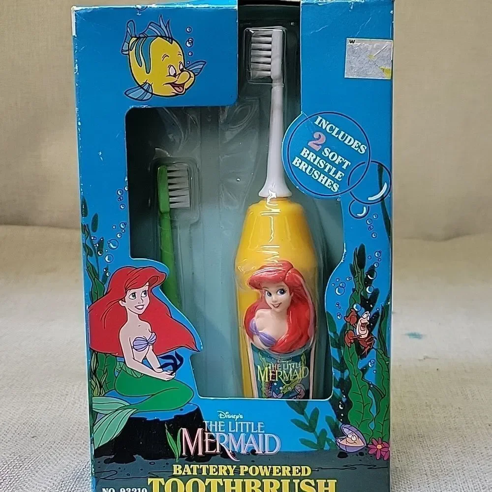 Little Mermaid Toothbrush, DVD,‎ book and Ursula figures